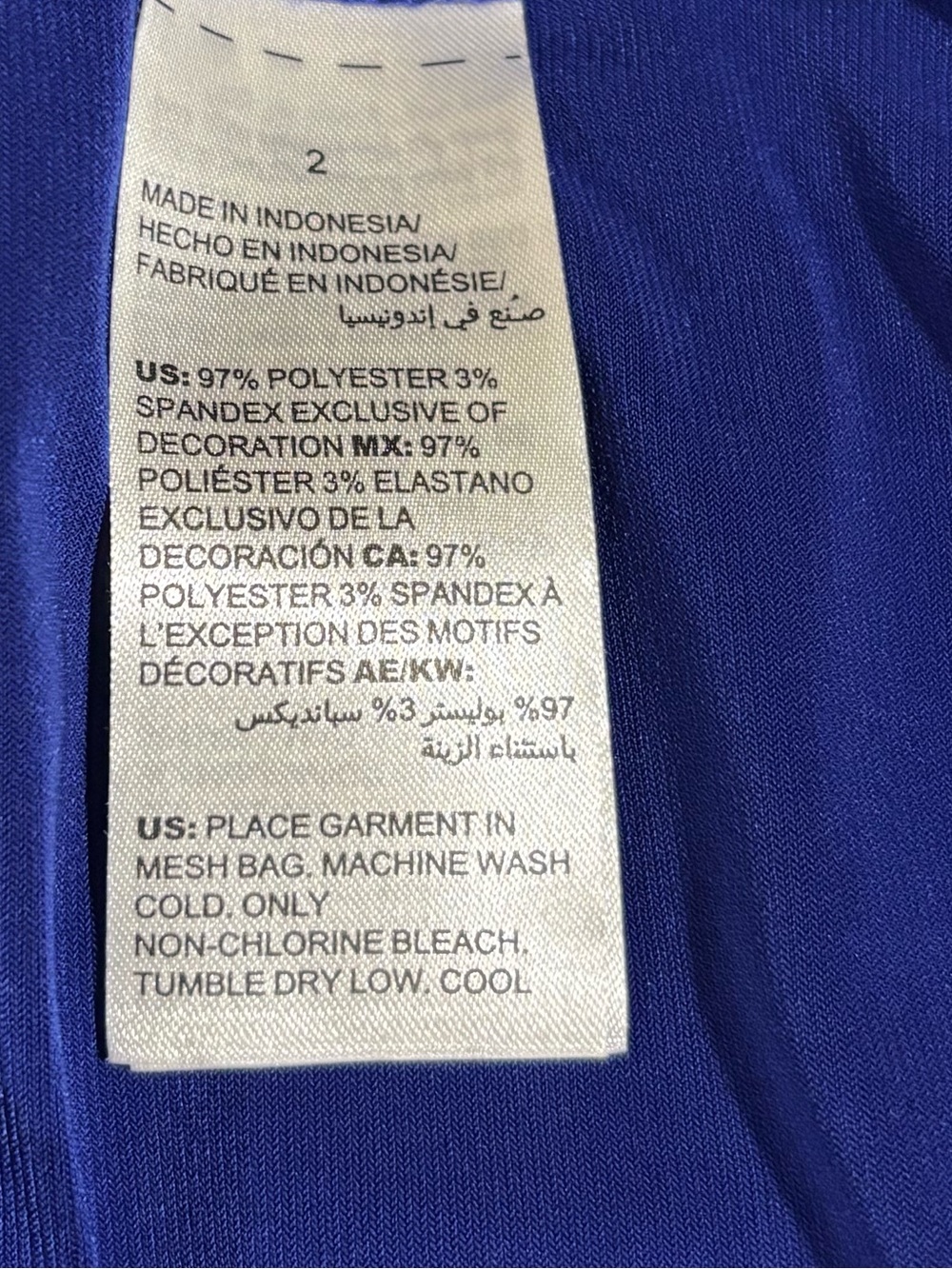 Chico’s Royal Blue Travelers Fringed Hem Halter Dress - Picture 11 of 12